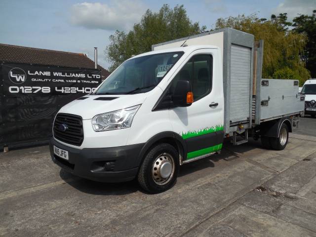 Ford Transit 2.2 TDCi 125ps Chassis Cab Tipper Diesel White