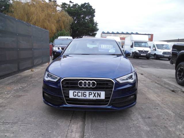 2016 Audi A3 2.0 TDI S Line 5dr S Tronic [Nav] Automatic