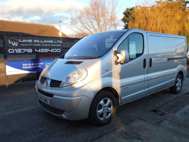 Renault Trafic 2.0 LL29dCi 115 Sport [Sat Nav] Van Quickshift6 Euro 5 Panel Van Diesel Silver