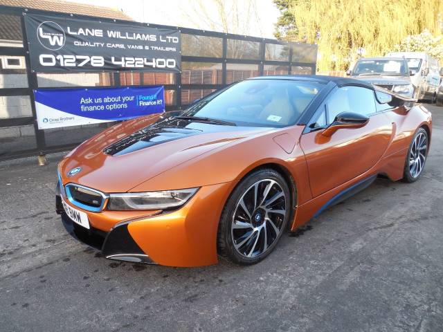 BMW I8 1.5 2dr Auto Convertible Hybrid orange