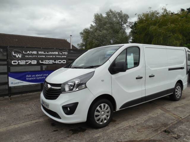 Vauxhall Vivaro 2900 1.6CDTI 120PS Sportive H1 Van Panel Van Diesel White